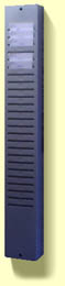 25 possition metal construction clock card rack