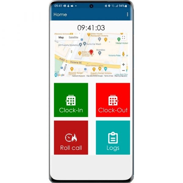 Employee Mobile Clocking App For Cloud Time Attendance Add On